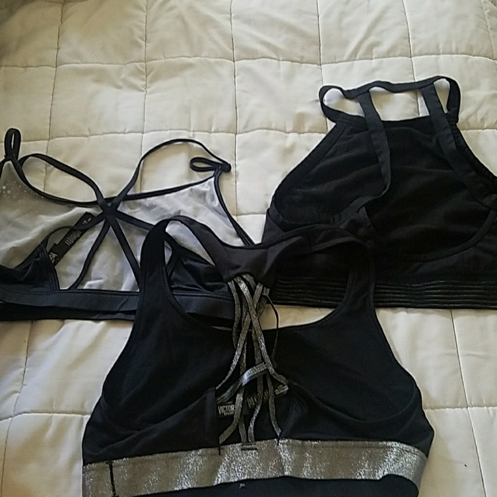 3 Victoria secret sport bras